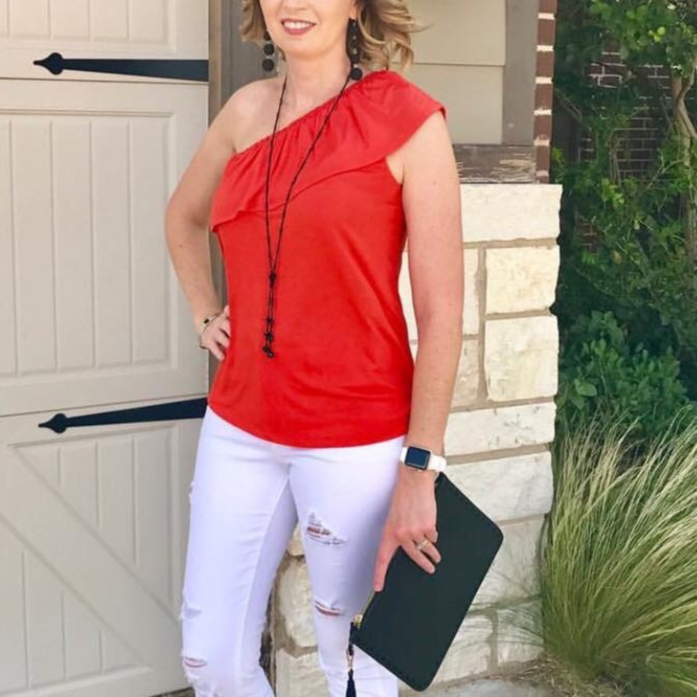 Old Navy Off the shoulder Ruffle Top
